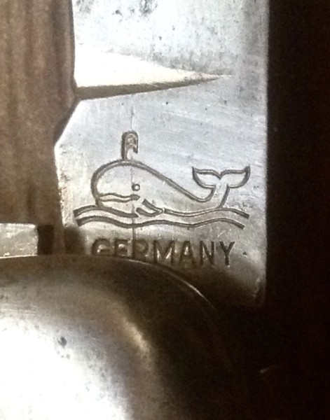The Main Blade Front Tang Stamp.