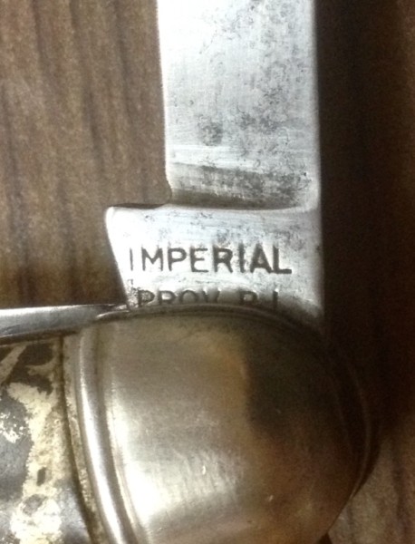 The Secondary Blade Front Tang Stamp.