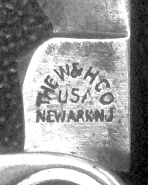 The Main Blade Front Tang Stamp.