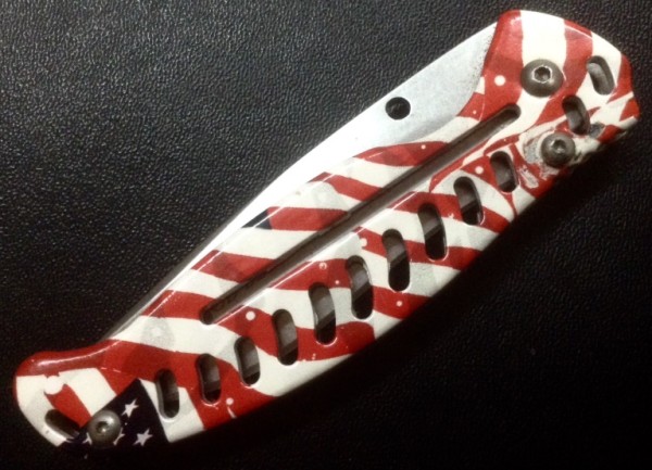CAMILLUS (CUDA®) CU220F-&quot;Ol' Glory&quot; Series<br />Pocket Knife #36.