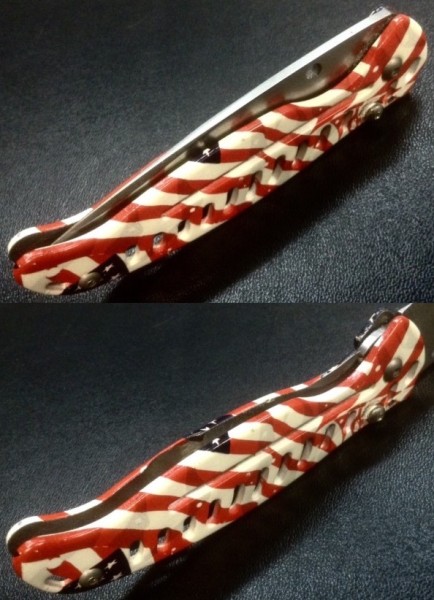 CAMILLUS (CUDA®) CU220F-&quot;Ol' Glory&quot; Series<br />Pocket Knife #36.