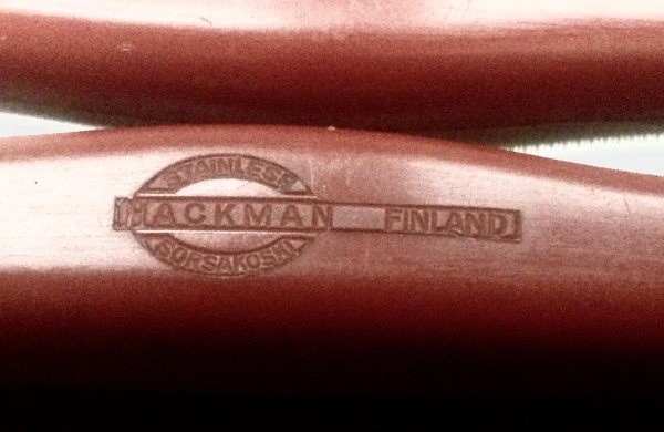 There Is One Of These Stamps Or Maker <br />Marks On Each Side Of The Same Handle.