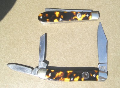 tortoise shell cell - razor jack and whittler