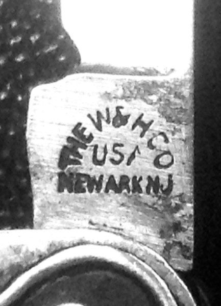The Main Blade Front Tang Stamp.