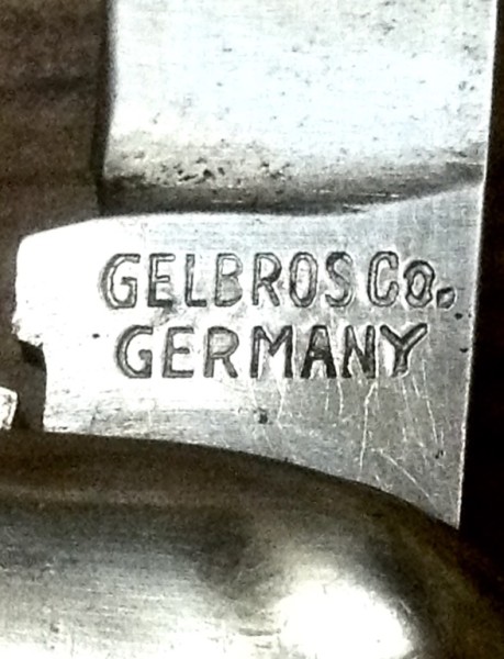 The Main Blade Front Tang Stamp.