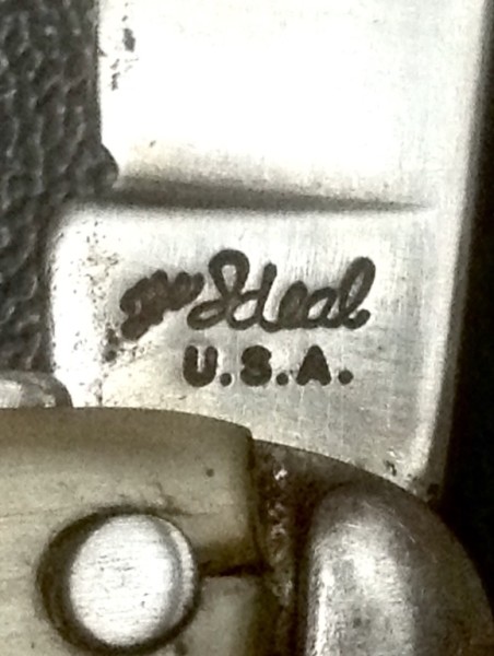 The Main Blade Front Tang Stamp.