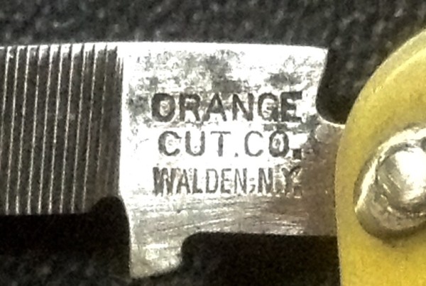 The Tool Front Tang Stamp.