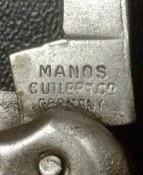 The Secondary Blade Front Tang Stamp.