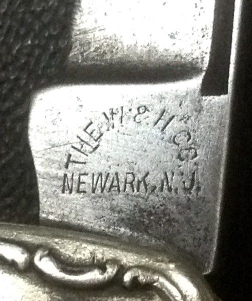 The Main Blade Front Tang Stamp.