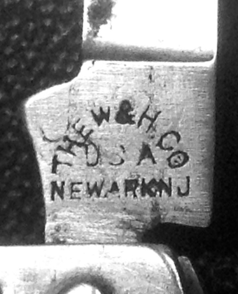 The Main Blade Front Tang Stamp.