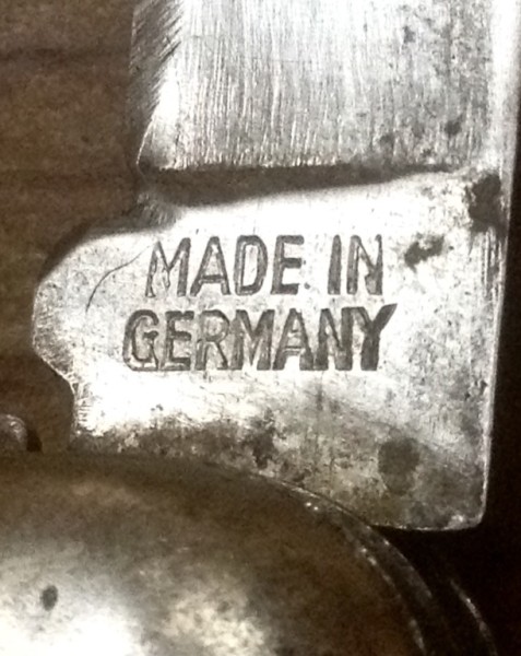 The Main Blade Front Tang Stamp.
