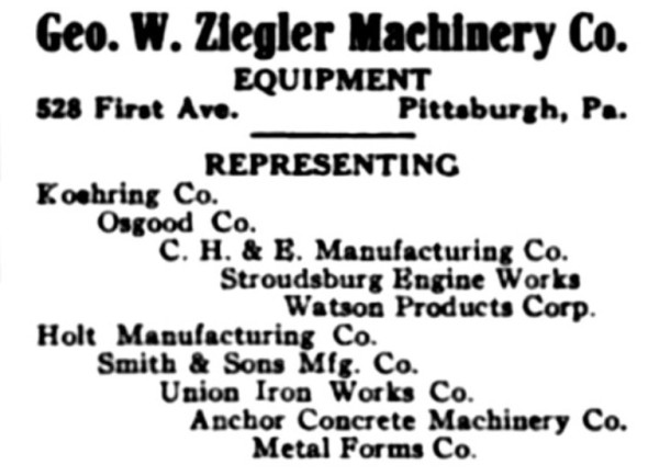 From Contractors And Engineers, 1924.<br />From The Trowel and Masonry Tool Collector Resource Website.<br />NOT My Item, NOT My Picture.