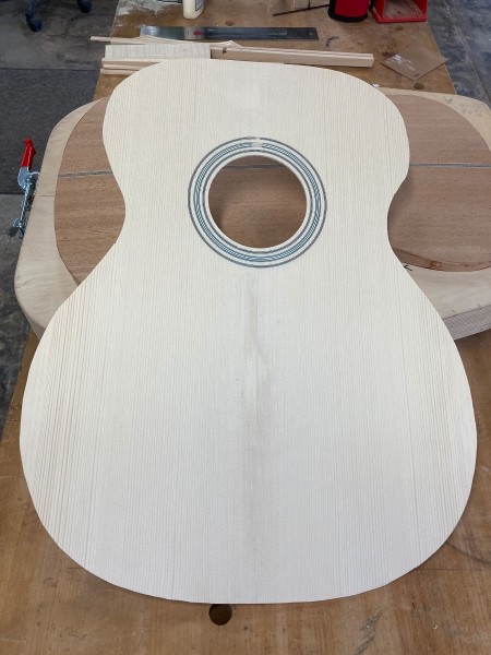 Red Spruce top (rosette by Marty Howard)