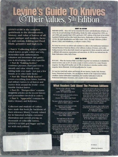 The Back Cover.