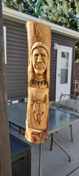 Cedar harvested from my trees years ago.