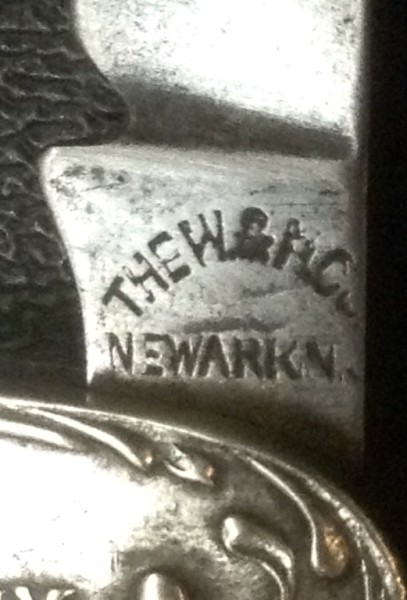 The Main Blade Front Tang Stamp.