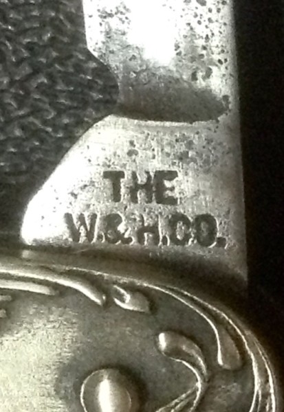 The Secondary Blade Front Tang Stamp.