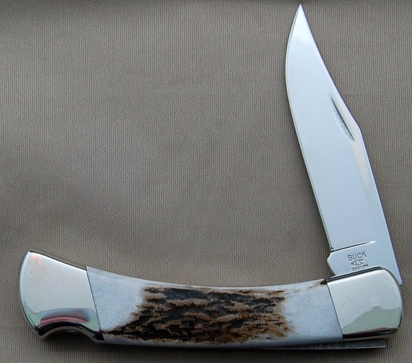 Buck 110 Custom Elk Handles 3 of 4.JPG