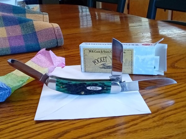 A fine knife from a special friend!