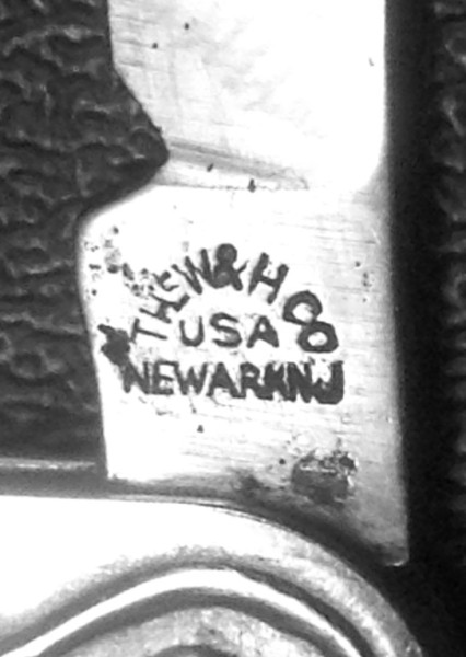The Main Blade Front Tang Stamp.