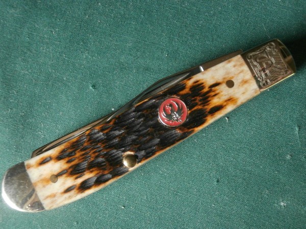 2007 Case 6207 Ruger Mini Trapper Dark Molasses Bone