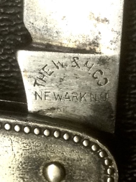 The Main Blade Front Tang Stamp.