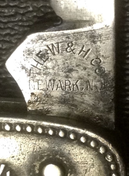 The Secondary Blade Front Tang Stamp.