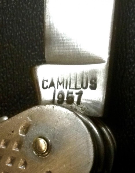 My CAMILLUS 1957.