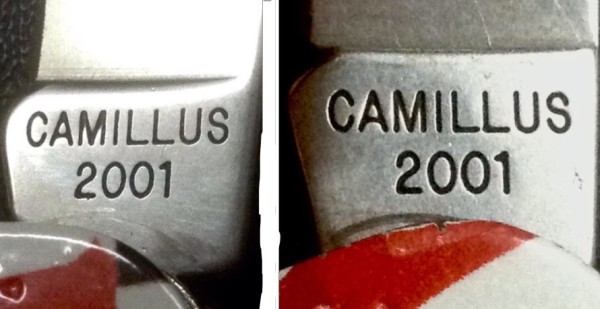 My CAMILLUS 2001's.