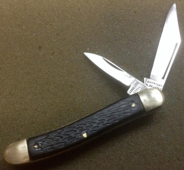 The Pocket Knife That Goes With The Tang Stamp.
