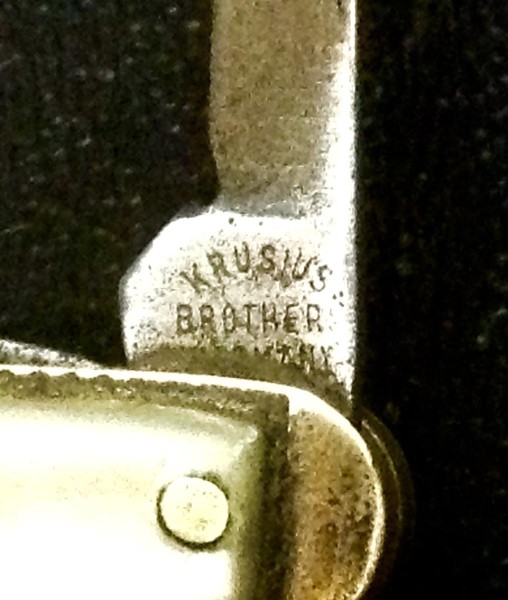 The Third Blade Front Tang Stamp.