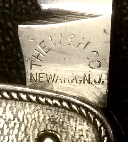 The Main Blade Front Tang Stamp.