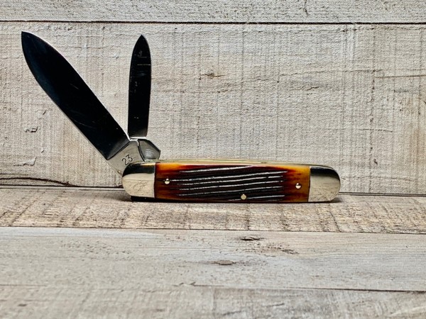 Camillus 23 with Amber Winterbottom Bone Scales