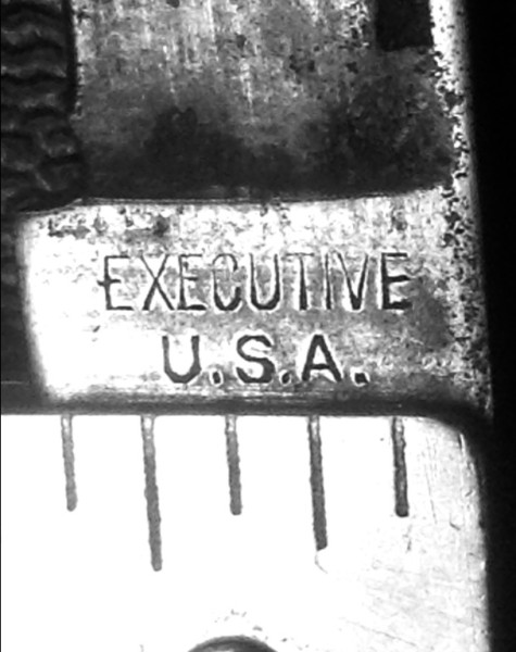The Main Blade Front Tang Stamp.