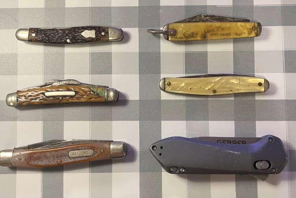 My haul from the knife show.