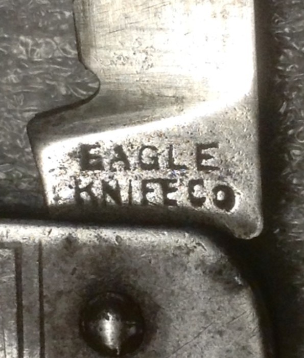 The Main Blade Front Tang Stamp.