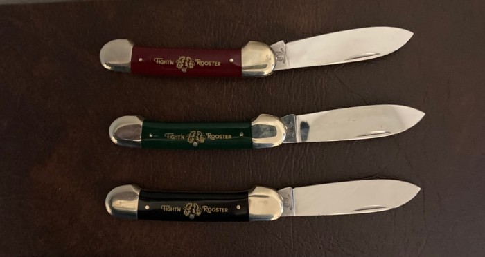 3 Fight‘n Rooster canoes