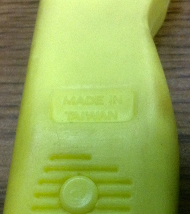 The Knife Handle Mark.