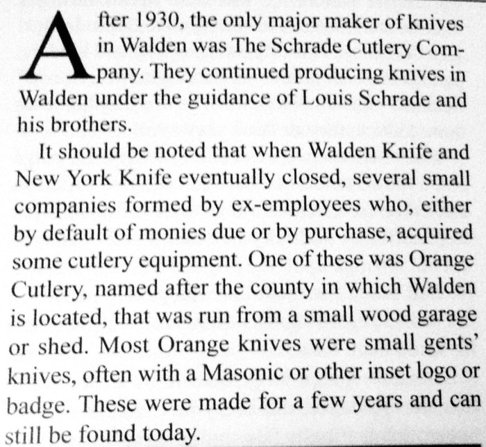 From Richard Langston's Book - "Knives of the Hudson Valley - 160 Years of American Cutlery History" (2018)