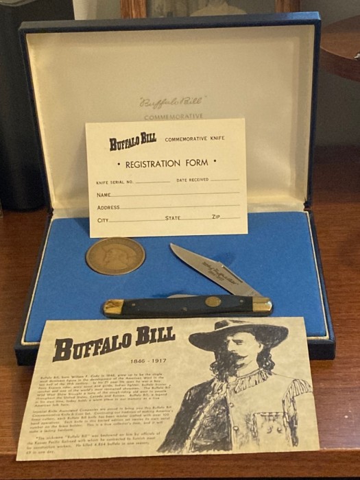 1976 SW Cutlery 882 Buffalo Bill Commemorative