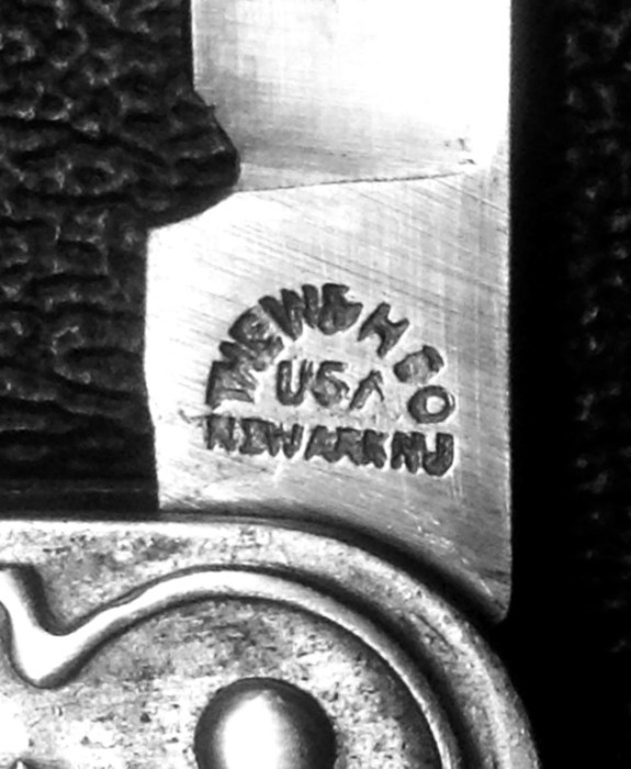 The Main Blade Front Tang Stamp.