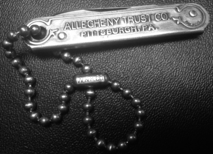 With The Included W. &amp; H. CO. Ball Chain.