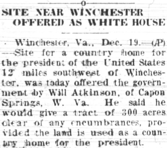 From The Daily News Leader, Staunton, Virginia.<br />Thursday, December 20, 1928.