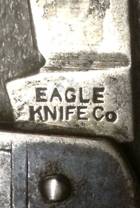 The Main Blade Front Tang Stamp.