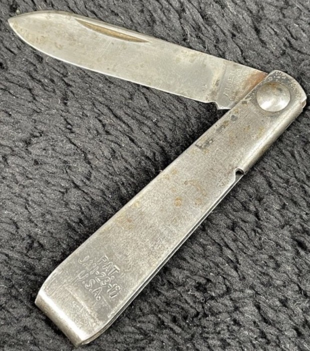 The Complete, &quot;NORMAL&quot;, ALLEN CUTLERY COMPANY Pocket Knife.