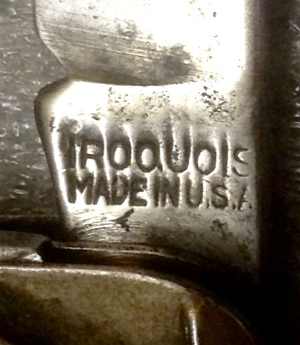 The Main Blade Front Tang Stamp.