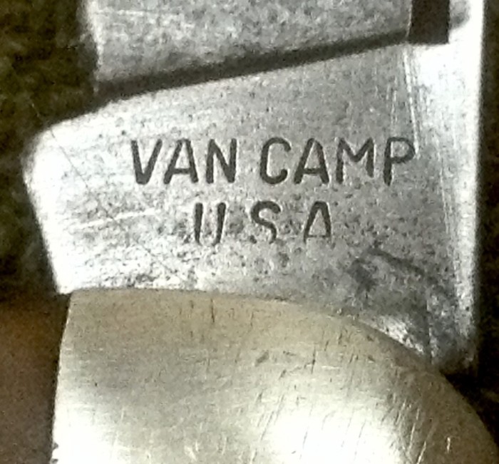 The Main Blade Front Tang Stamp.