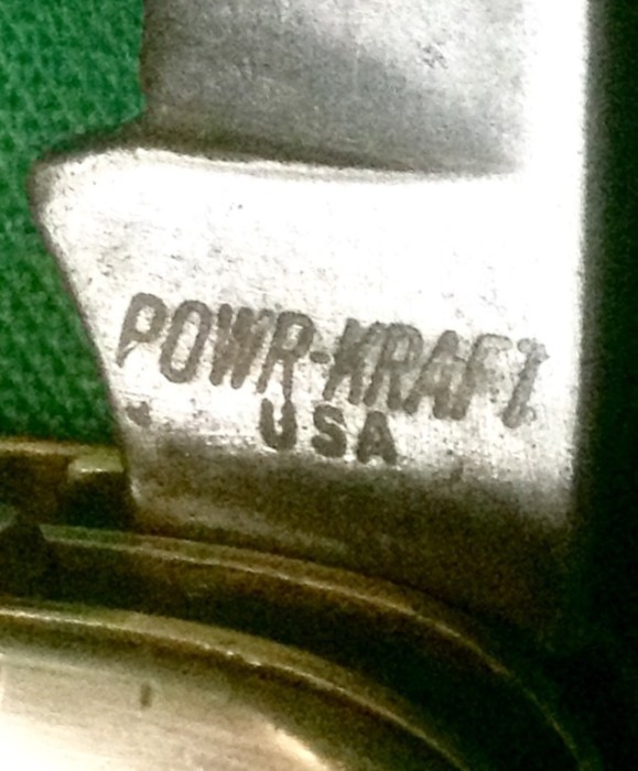 The Main Blade Back Tang Stamp.