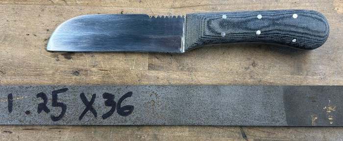 Bar Steel To Almost A Finished Knife