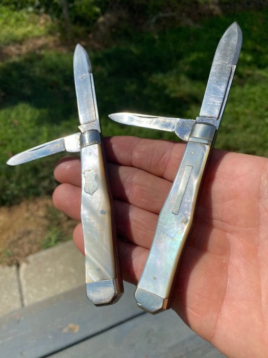 Left Clean Cut Trademark, Right Ulster Knife Co. NY